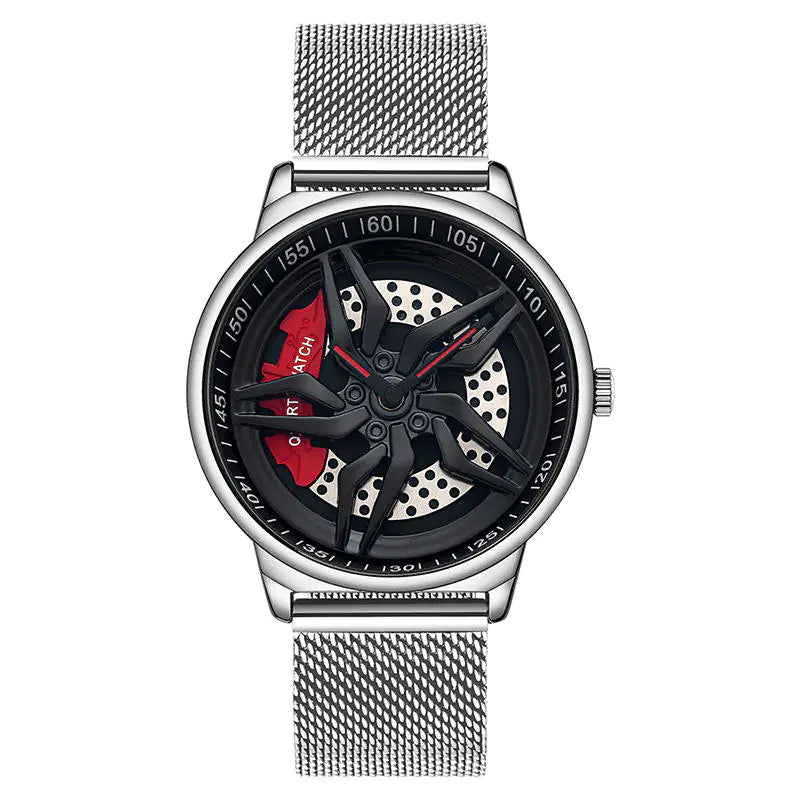 Waterproof Rotating Cool Personality Wheel Watch