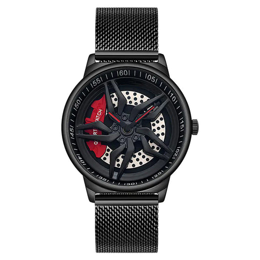 Waterproof Rotating Cool Personality Wheel Watch