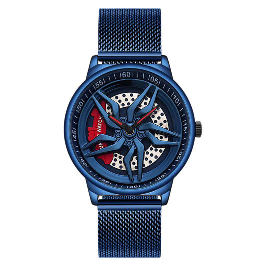 Waterproof Rotating Cool Personality Wheel Watch